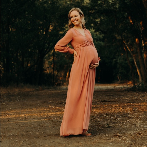 Maternity Maxi Dress - Picture 4 of 5